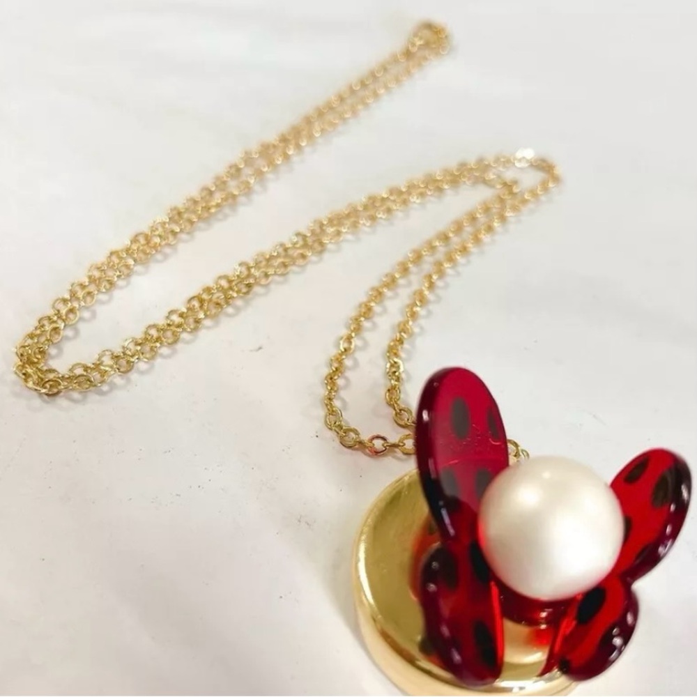 Marc Jacobs butterfly necklace